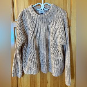 Chandail doux vieux rose pâle